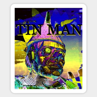 Tin man pop art Sticker